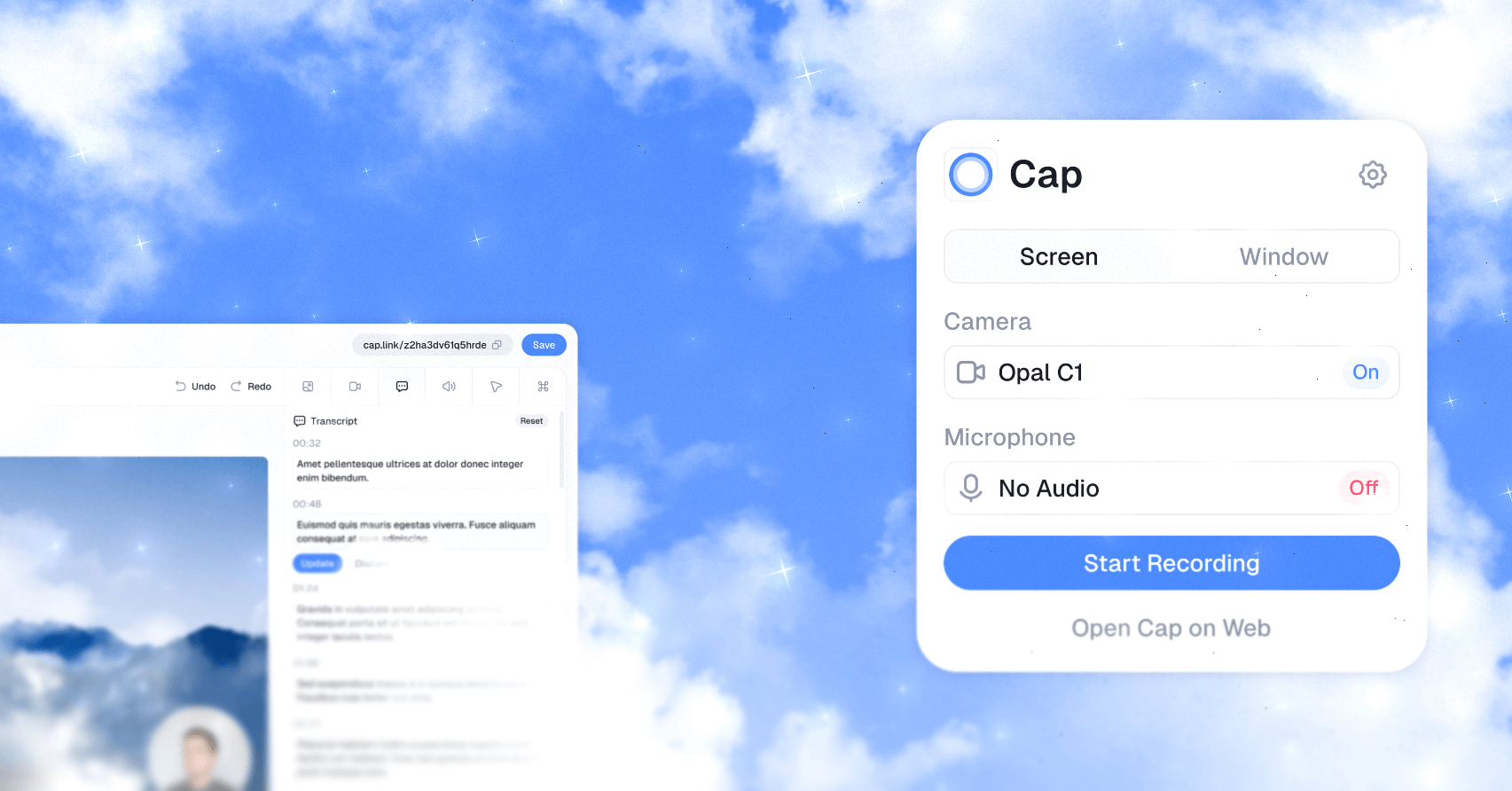 Cap — aperçu