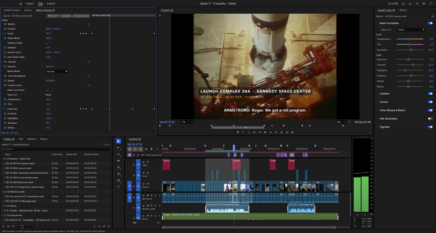 Aperçu de FilmCraft, alternative gratuite et open source à Premiere Pro